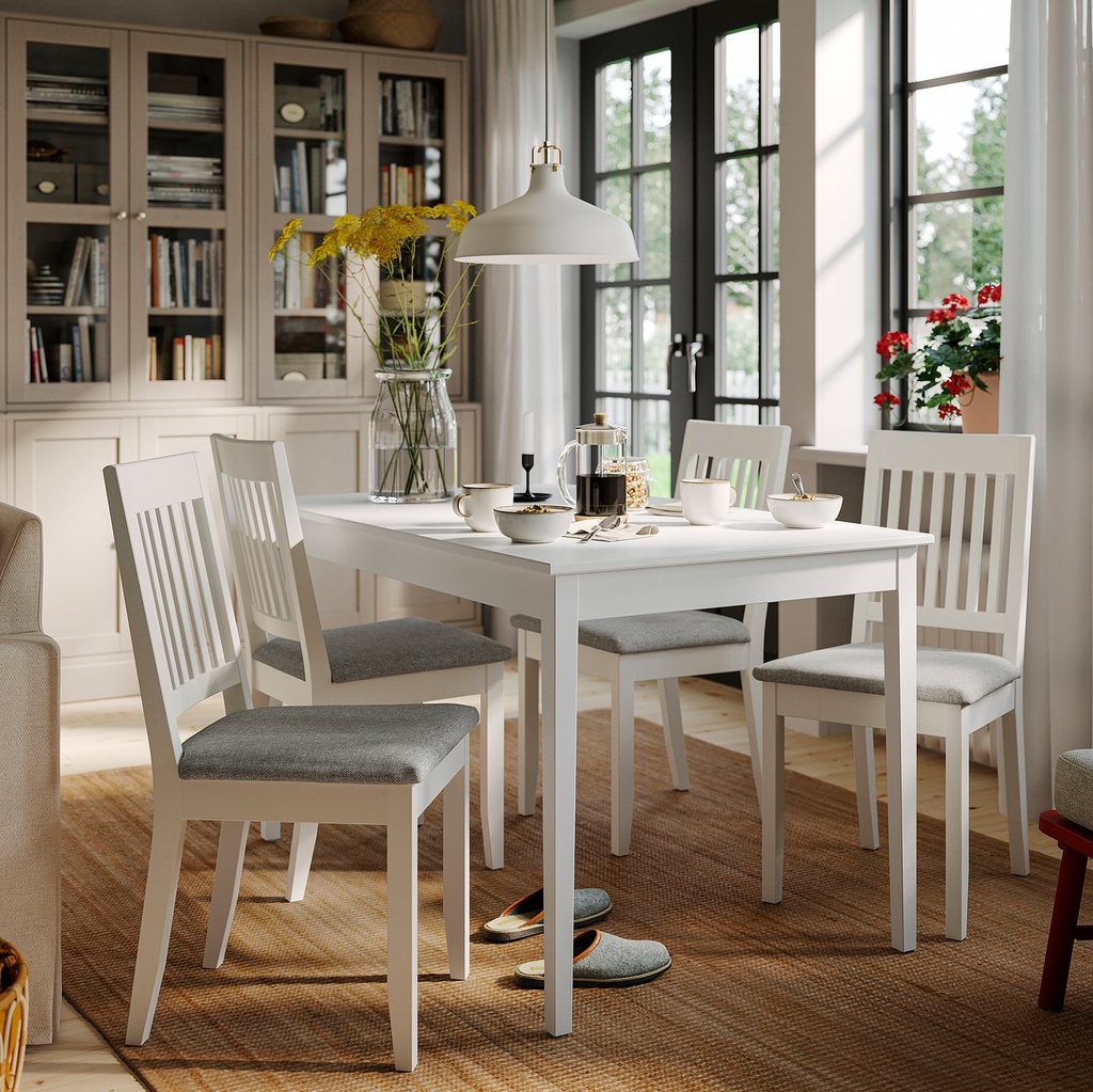 NÄSINGE Table - white 130x80 cm - image 2