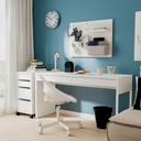 MICKE Desk - white 142x50 cm - image 2