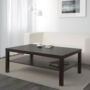 LACK Coffee table - black-brown 118x78 cm
