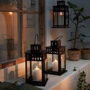 FENOMEN Unscented pillar candle - natural 14 cm 45 hr