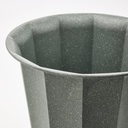 BUSKVERK Plant pot - in/outdoor grey 9 cm
