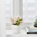FÖRENLIG Plant pot - in/outdoor white 9 cm