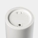 SMÅLOM LED pillar candle - battery-operated white 14 cm