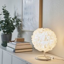 VINDKAST Table lamp - white 26 cm