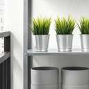 FEJKA Artificial potted plant - in/outdoor grass 9 cm