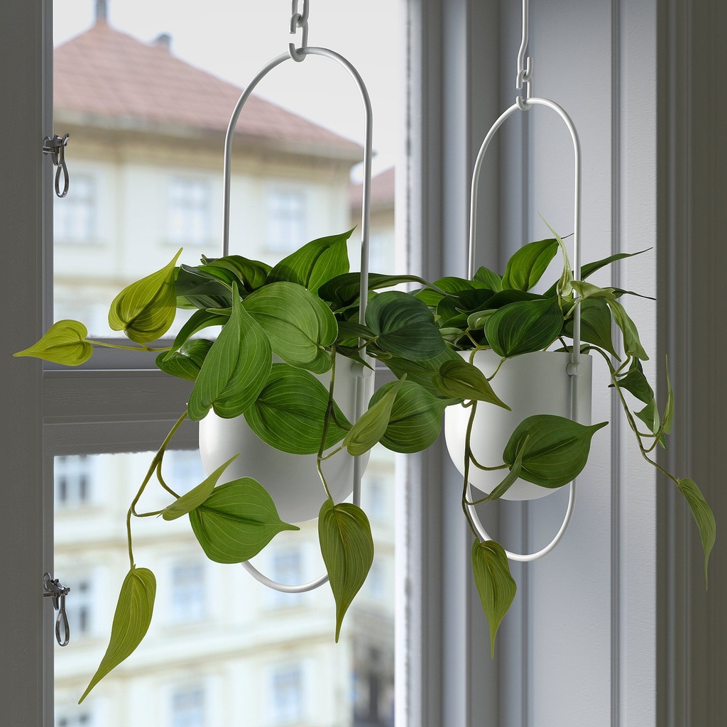 FEJKA Artificial potted plant - in/outdoor Golden Pothos/hanging 12 cm