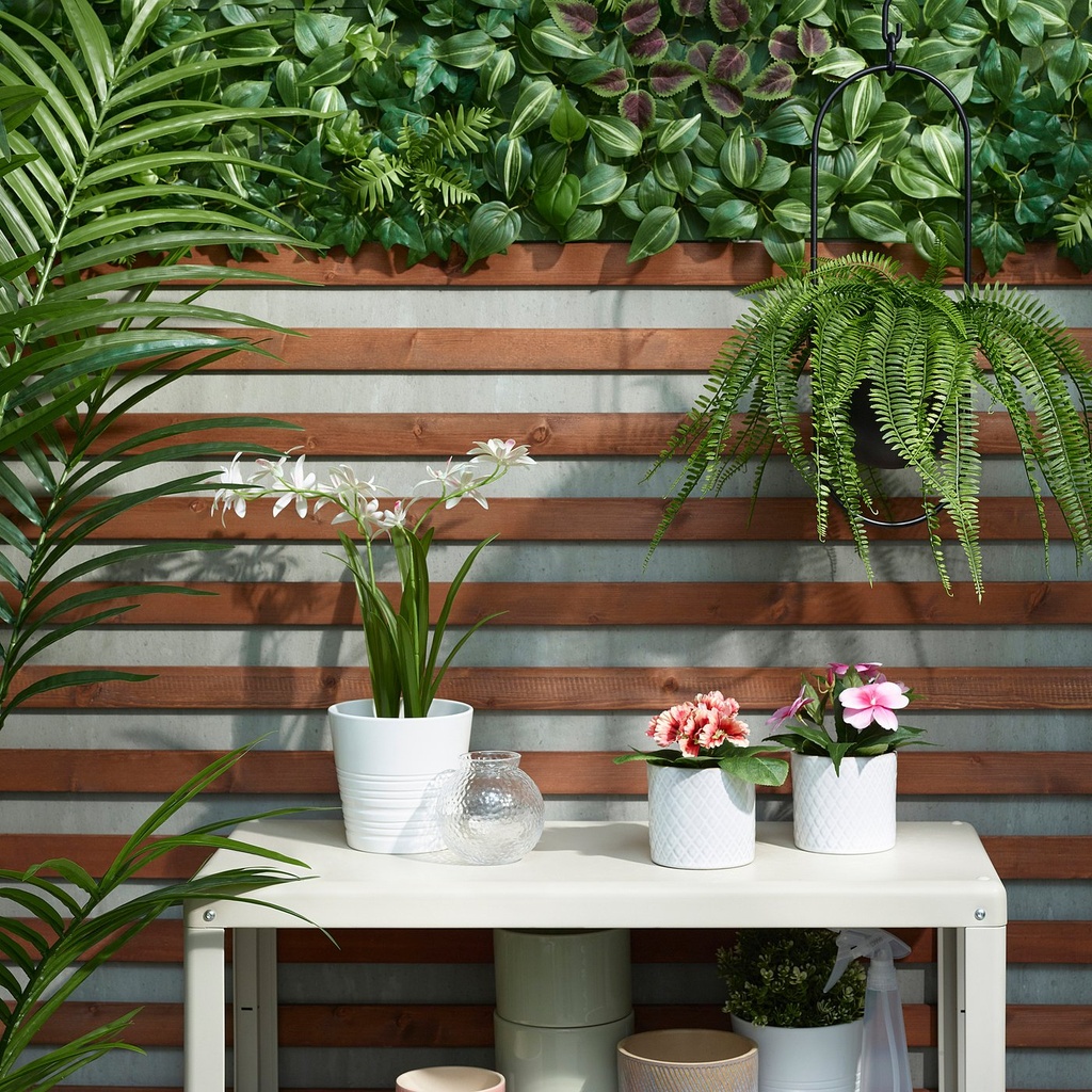 FEJKA Artificial potted plant - in/outdoor hanging/fern 12 cm