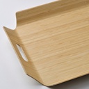 SILVERHAJMAL Tray - bamboo 58x38 cm