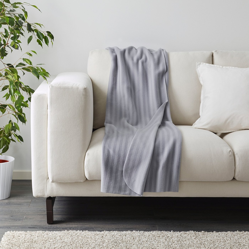 VITMOSSA Throw - grey 120x160 cm