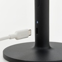 AVHÅLL LED portable lamp - battery-operated dimmable/black outdoor 29 cm