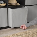 KOSINGEN Box - light grey 33x38x33 cm
