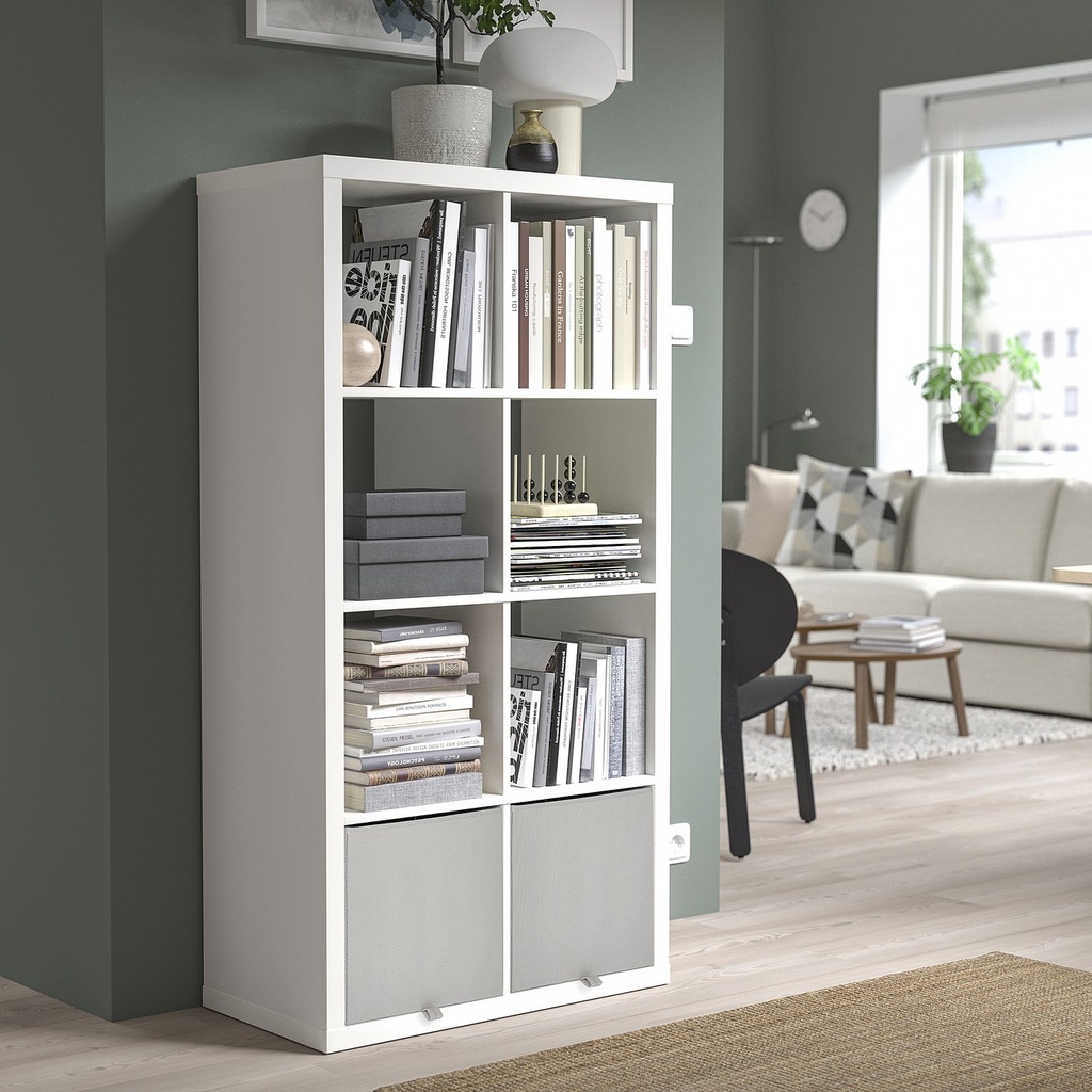 KOSINGEN Box - light grey 33x38x33 cm