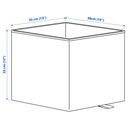 KOSINGEN Box - light grey 33x38x33 cm