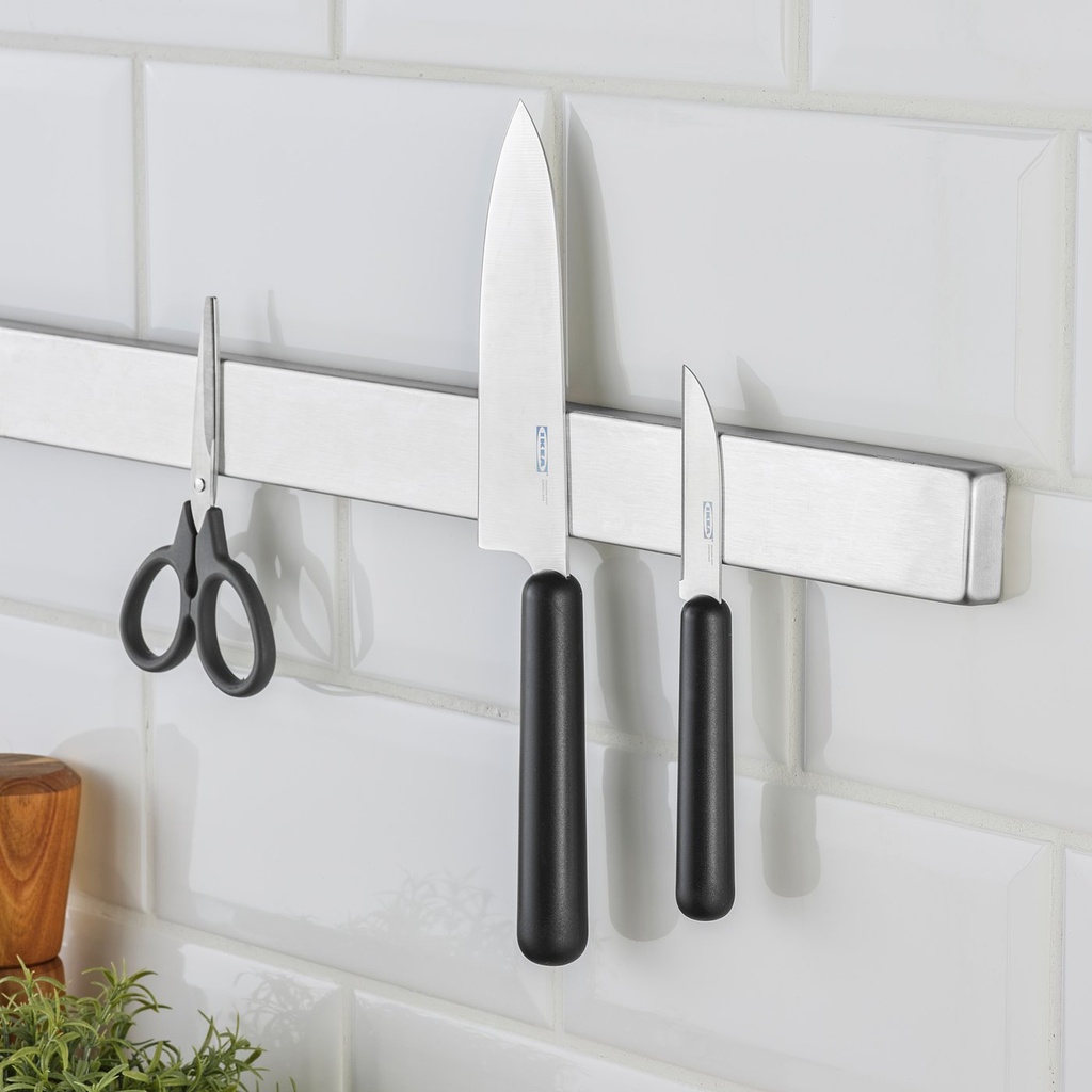 FÖRDUBBLA 2-piece knife set - grey