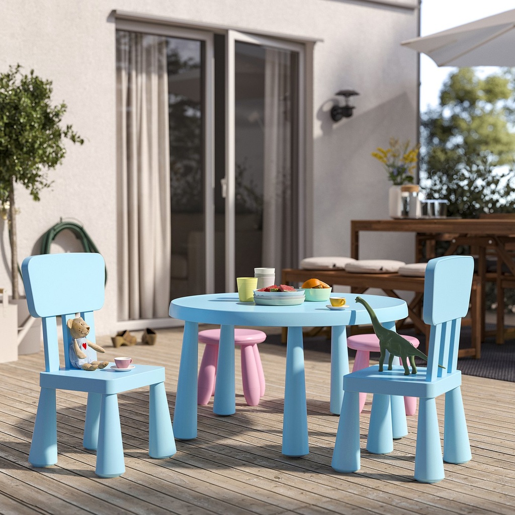 MAMMUT Children's chair - in/outdoor/light blue