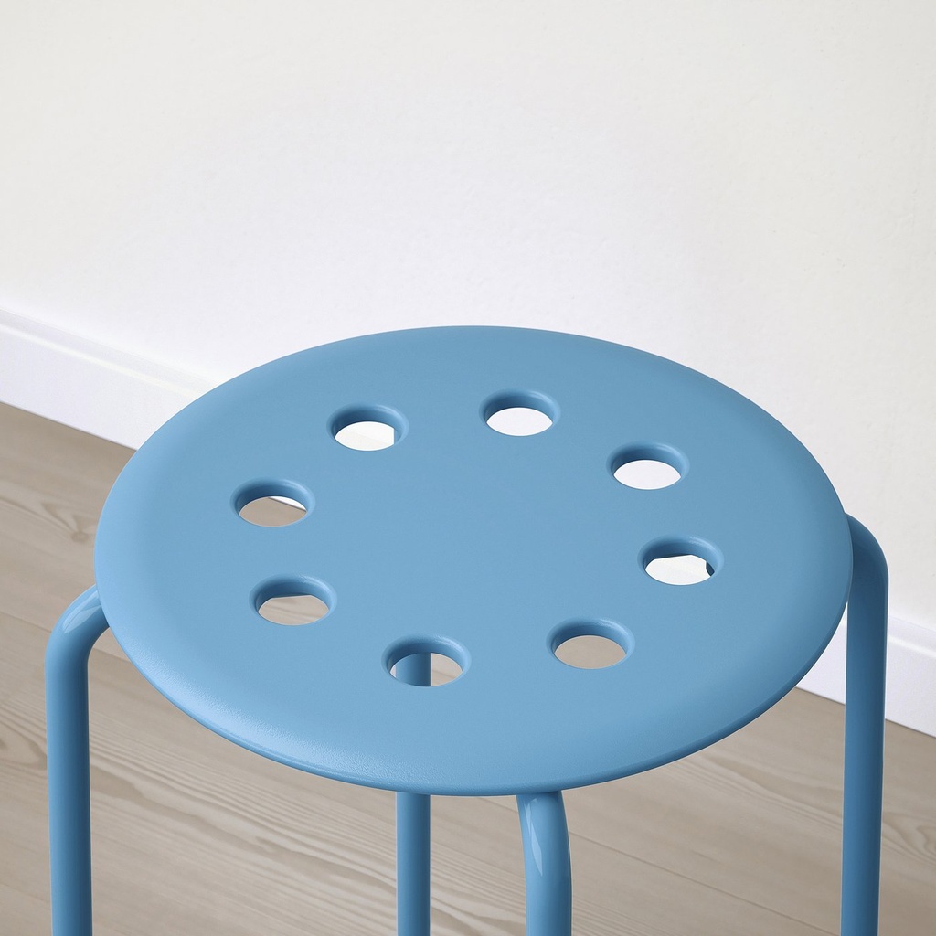 MARIUS Stool - blue 45 cm
