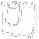 FRAKTA Carrier bag, medium - blue 45x18x45 cm/36 l