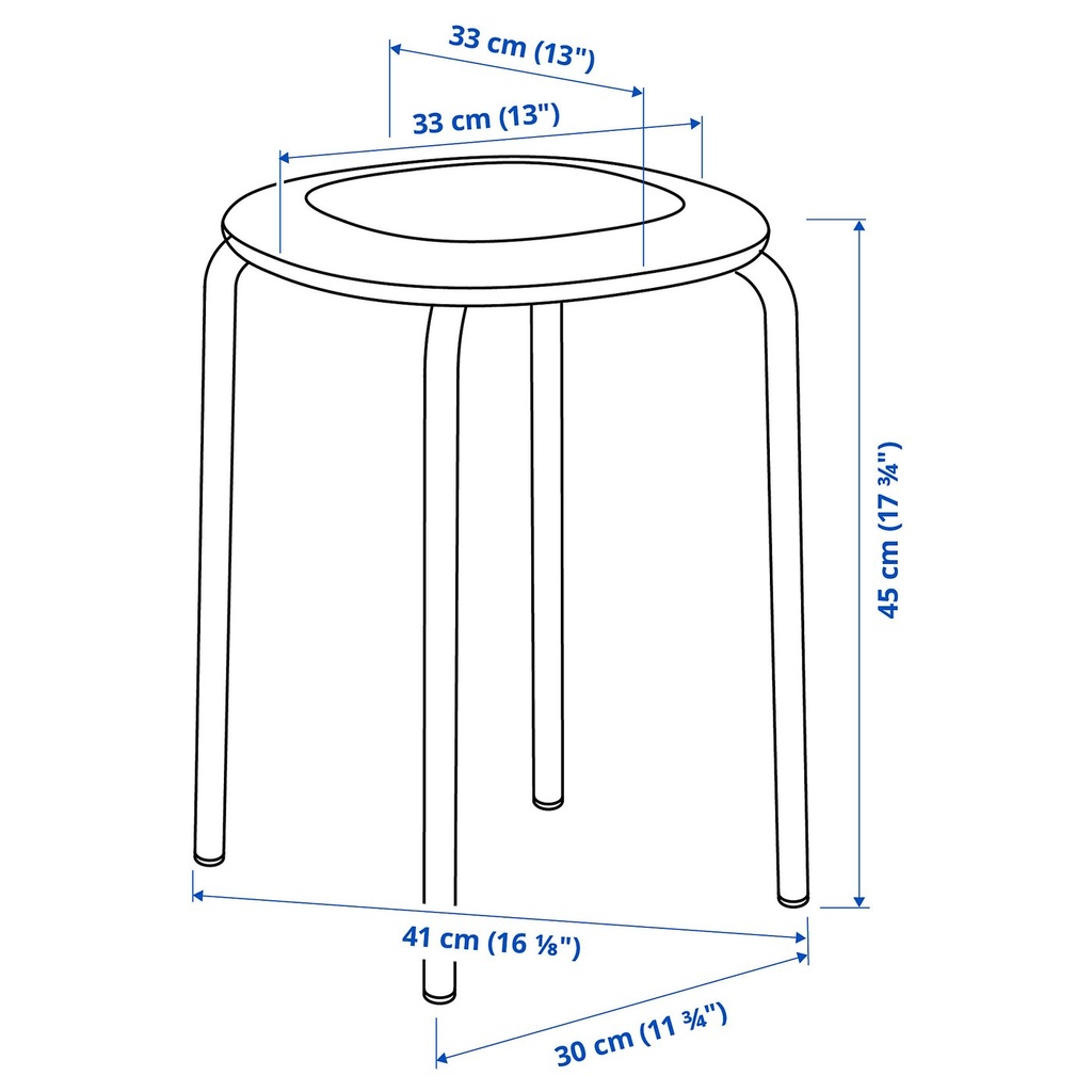 GULTARP Stool - light yellow/Remmarn yellow