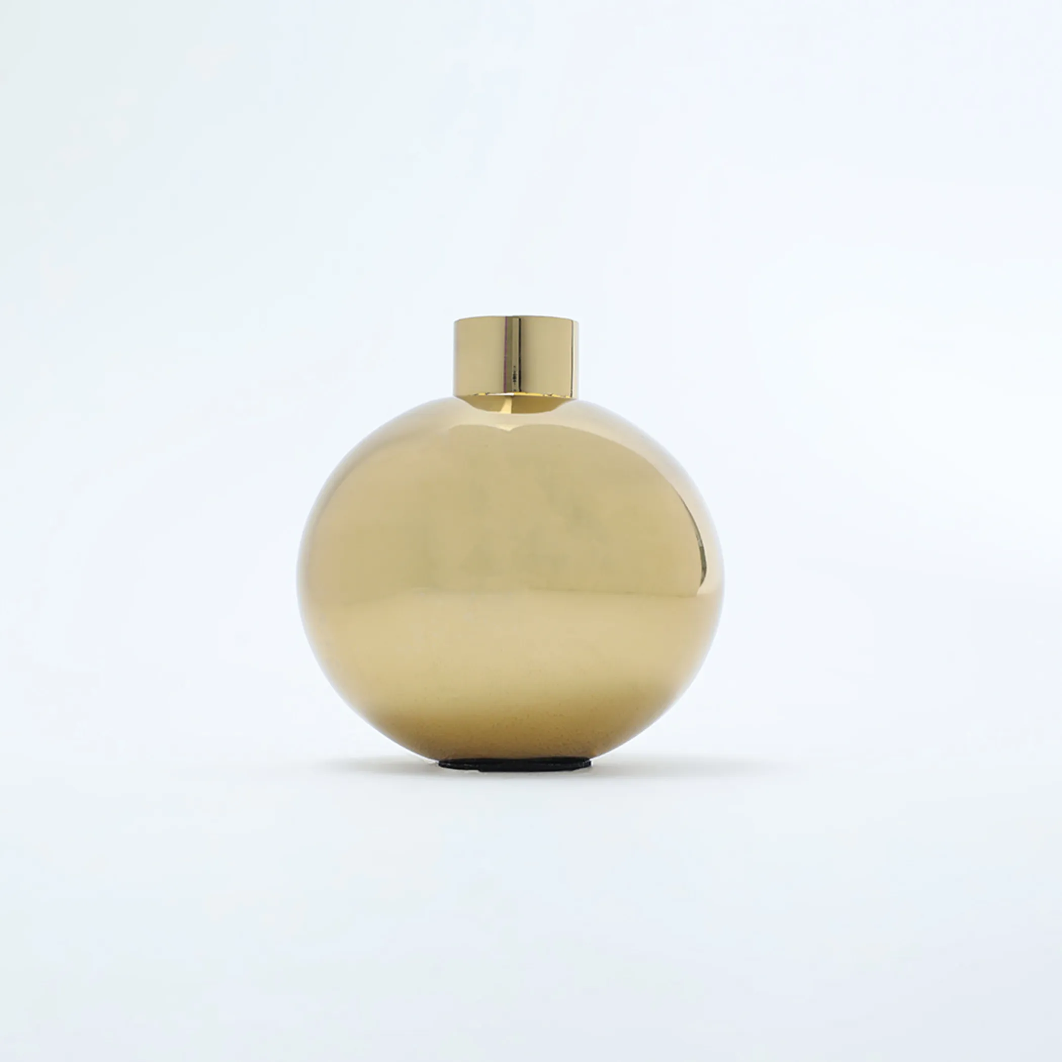 Bijou Steel Vase 13x13x15cm-Gold