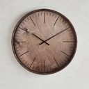Woodland Wall Clock Dia 76cm - Light Brown