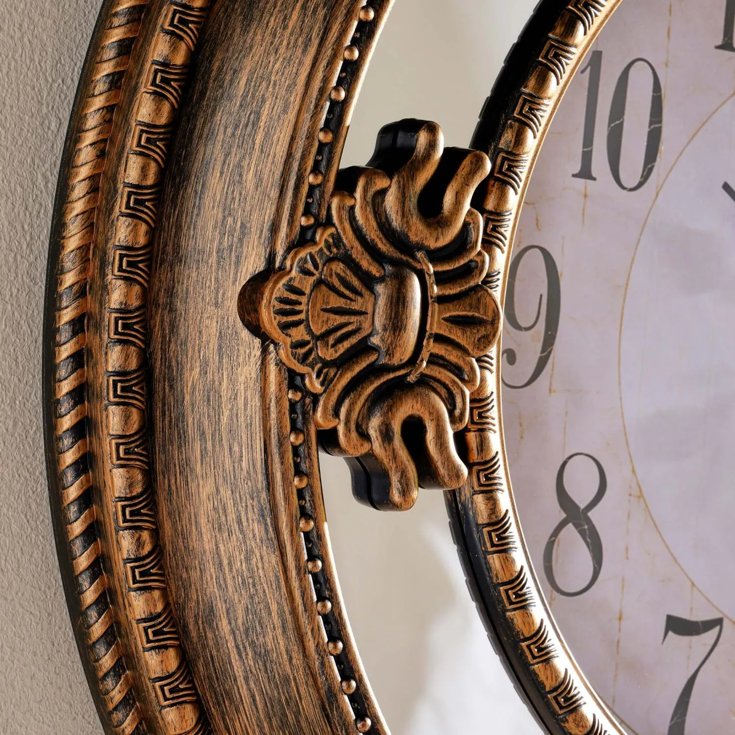 Phaedra Wall Clock D58cm - Gold