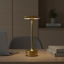 Merrex Cordless LED Touch Lamp 2000mAh Battery 13x28.5cm - Gold