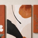 Autumn Feast 5-Piece Printed Canvas Collage Wall Art - Brown
