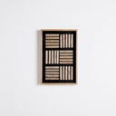 Clancy Handmade Wall Art 40x59.7cm - Brown