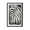 Frondelle Printed Wall Art 40x59.7cm - Black
