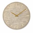 Lexur Wall Clock with Light Dia 40cm - Beige