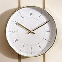 Lily Wall Clock Dia 30cm - Gold