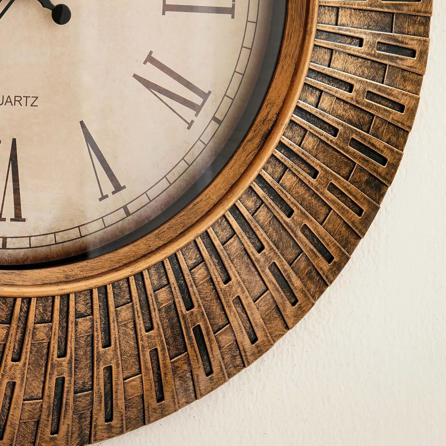 Petar Wall Clock Dia 51cm - Gold