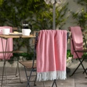 HOLMVI Throw - pink 120x160 cm