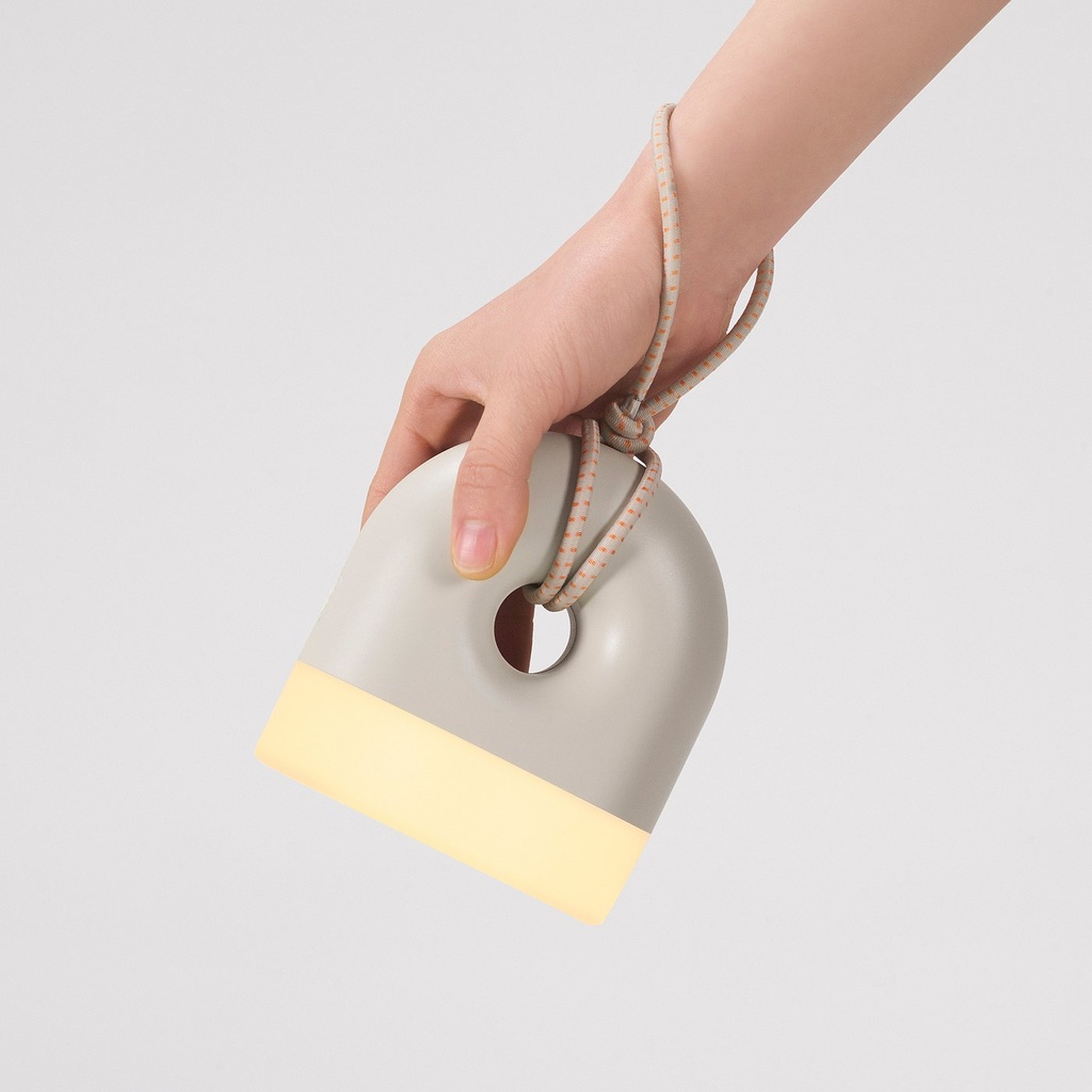 SOLVINDEN Table lamp - battery-operated donut-shaped 12 cm