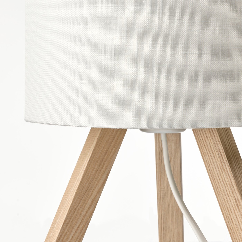 STORSEGEL Table lamp - ash/white - image 4