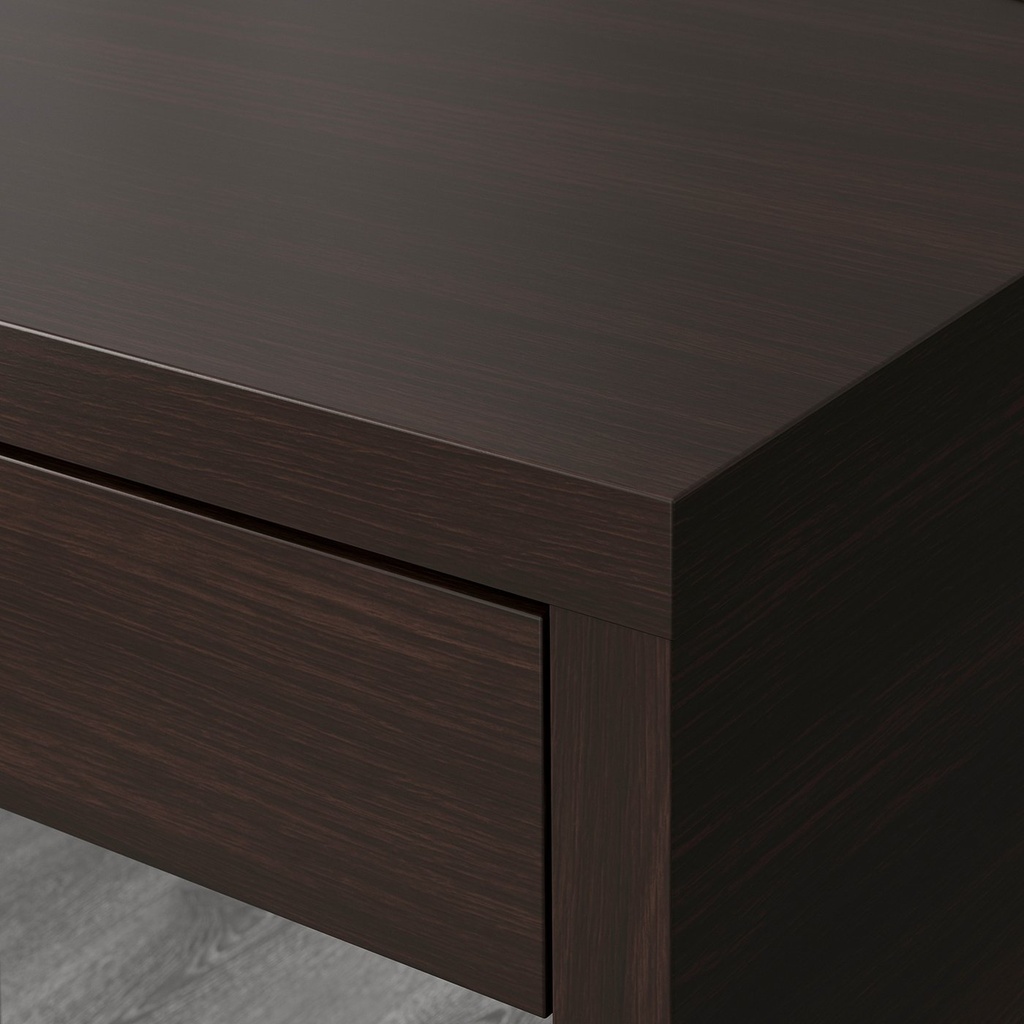 MICKE Desk - black-brown 73x50 cm - image 7
