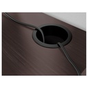 MICKE Desk - black-brown 73x50 cm - image 9