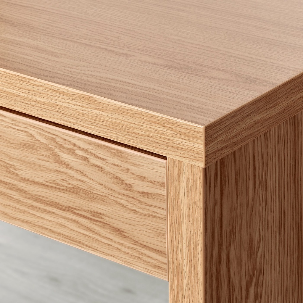 MICKE Desk - oak effect 73x50 cm - image 6