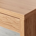 MICKE Desk - oak effect 73x50 cm - image 6