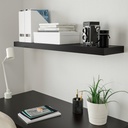 LACK Wall shelf - black-brown 110x26 cm - image 2