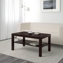 LACK Coffee table - black-brown 90x55 cm - image 2