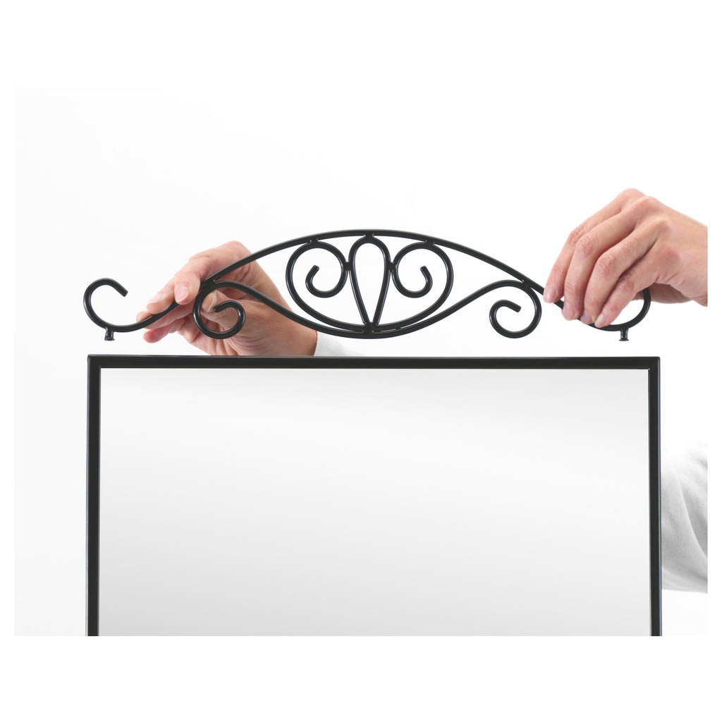 KARMSUND Standing mirror - black 40x167 cm - image 6
