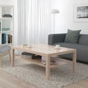 LACK Coffee table - white stained oak effect 118x78 cm - image 2