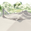 SVALÖN Parasol, hanging - light grey-beige 300x200 cm - image 6