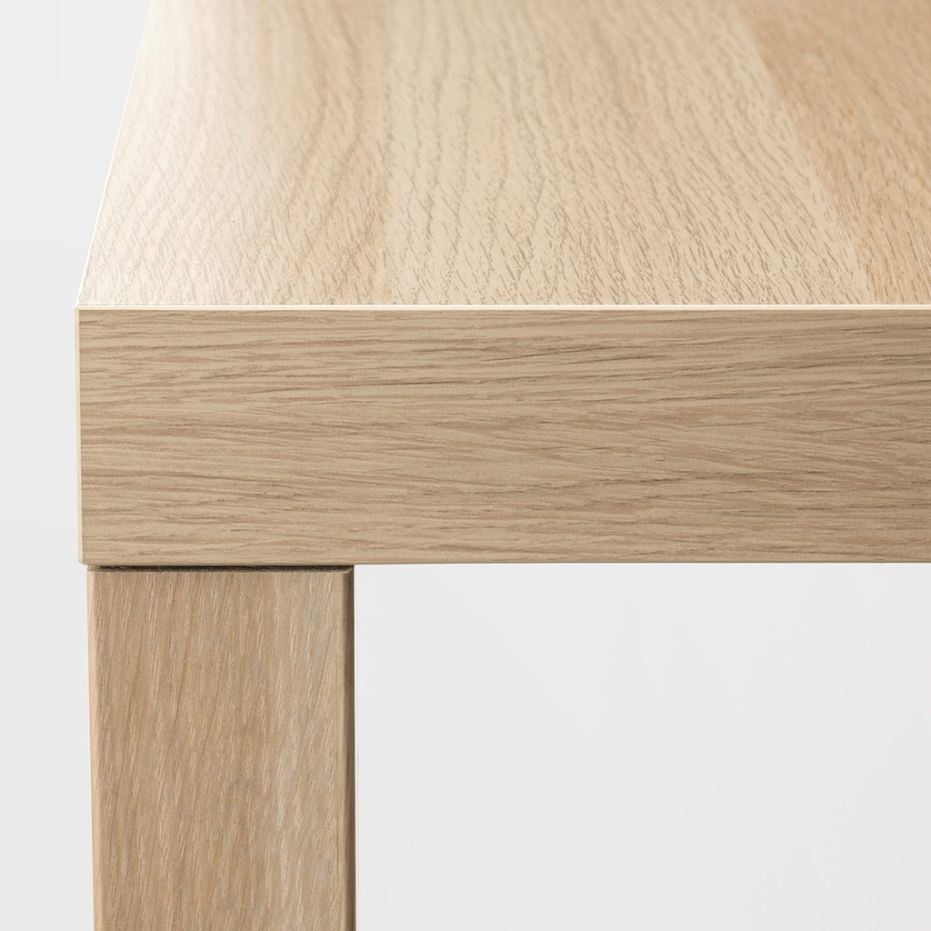 LACK Coffee table - white stained oak effect 90x55 cm - image 5