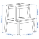 BEKVÄM Step stool - beech 50 cm - image 5