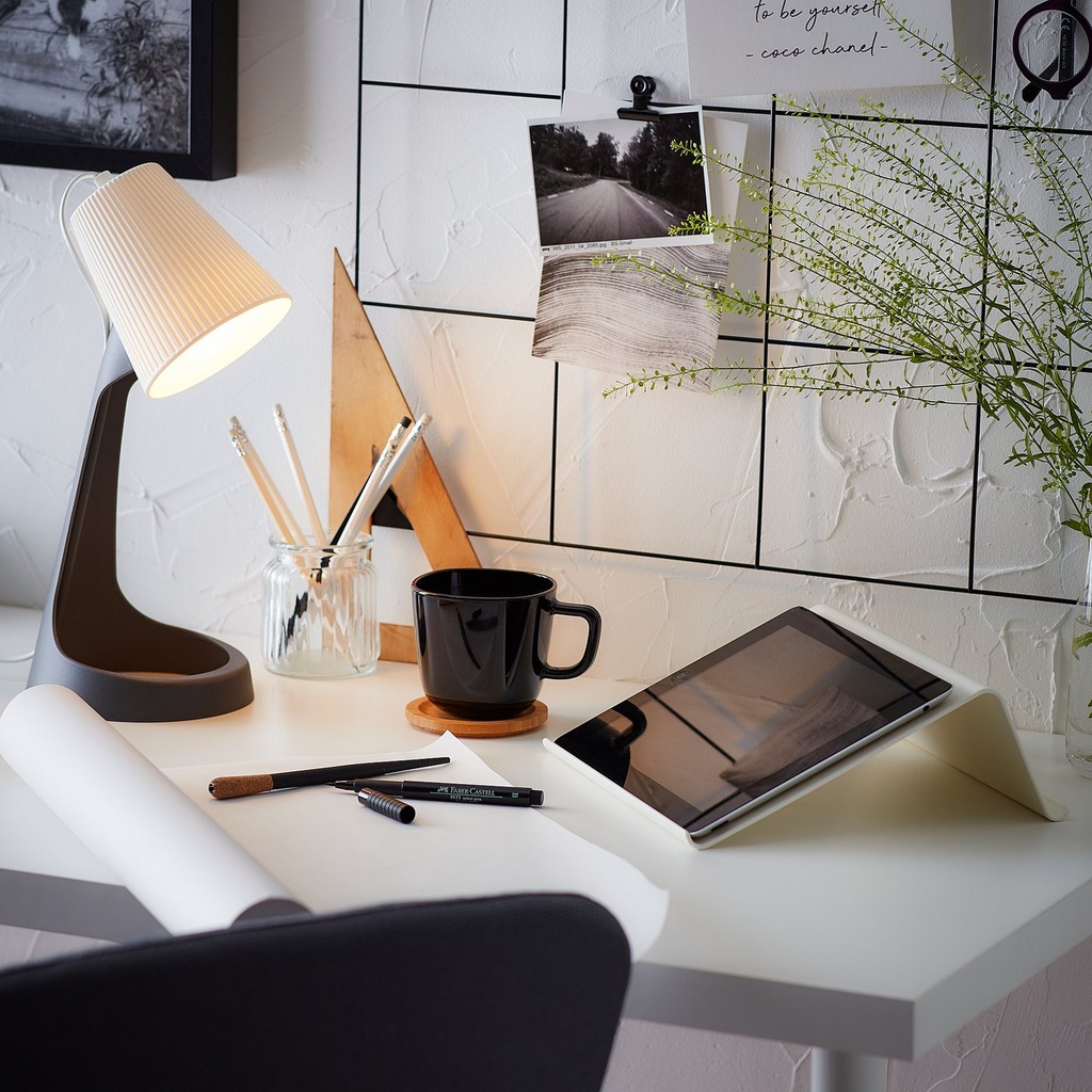 SVALLET Work lamp - dark grey/white - image 2