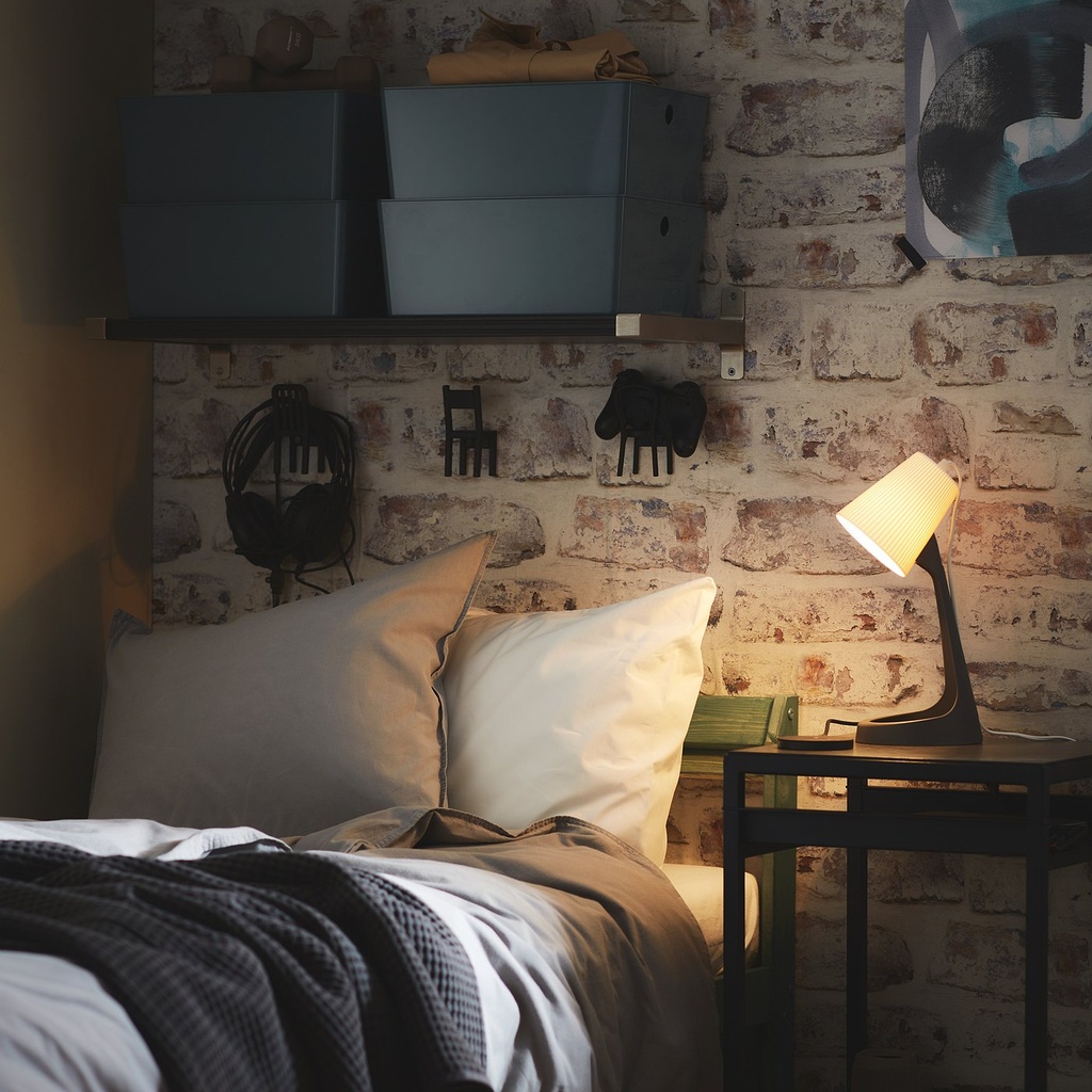 SVALLET Work lamp - dark grey/white - image 3