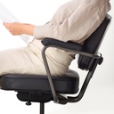 ALEFJÄLL Office chair - Glose black - image 8