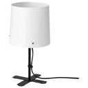 BARLAST Table lamp - black/white 31 cm